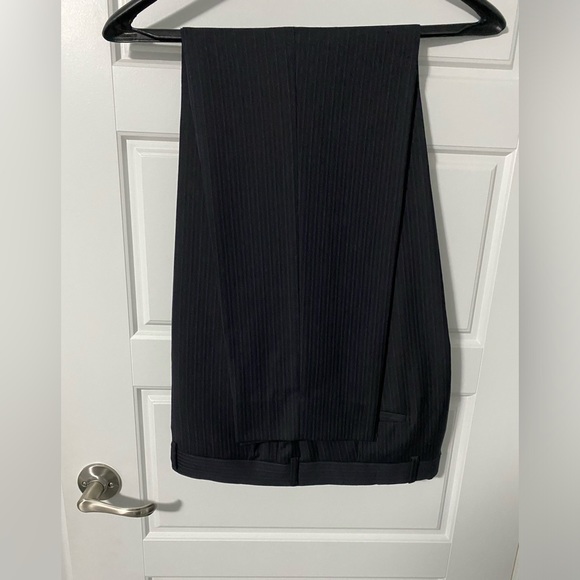 Andrew Fezza Dark Blue pin stripe suite - Picture 6 of 6